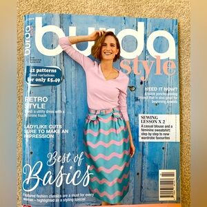 UK Burda Style Magazine Issue 02/2019.